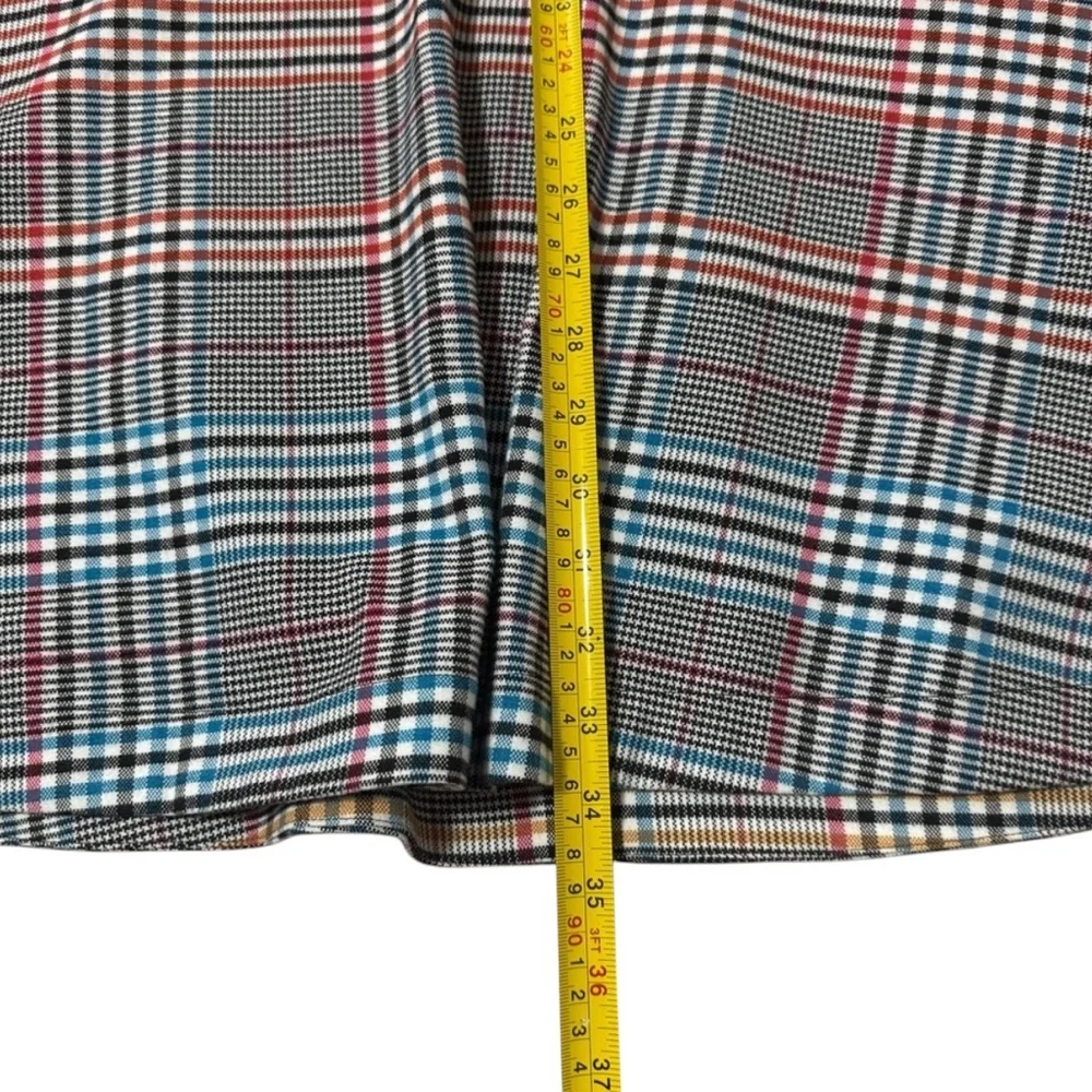 Anthropologie Moulinette Soeurs Plaid Fit & Flare Dress Women’s Size 4 - Picture 7 of 11